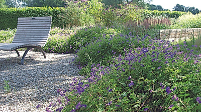 Garten Quelle des Glücks