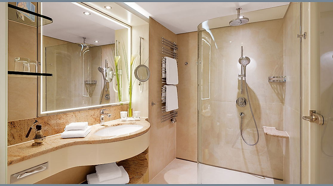 Hotel GRAND ELYSEE Hamburg: Doppelzimmer Classic Bad