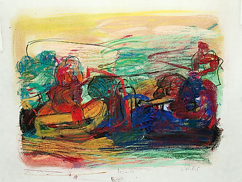 - Pastelle - Die Bilder sollen meine Handschrift tragen