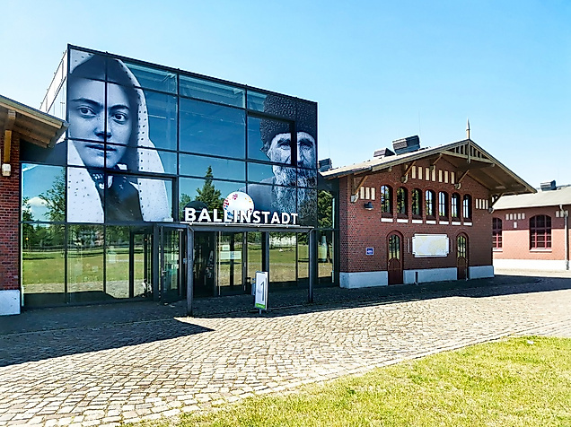 Außenansicht des Auswanderermuseums BallinStadt