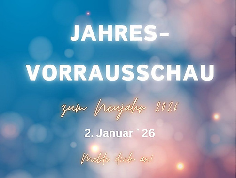 Jahresvorrausschau 2026