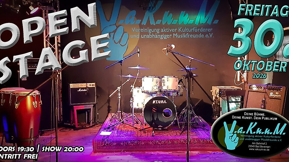 OPEN STAGE im VaKuuM