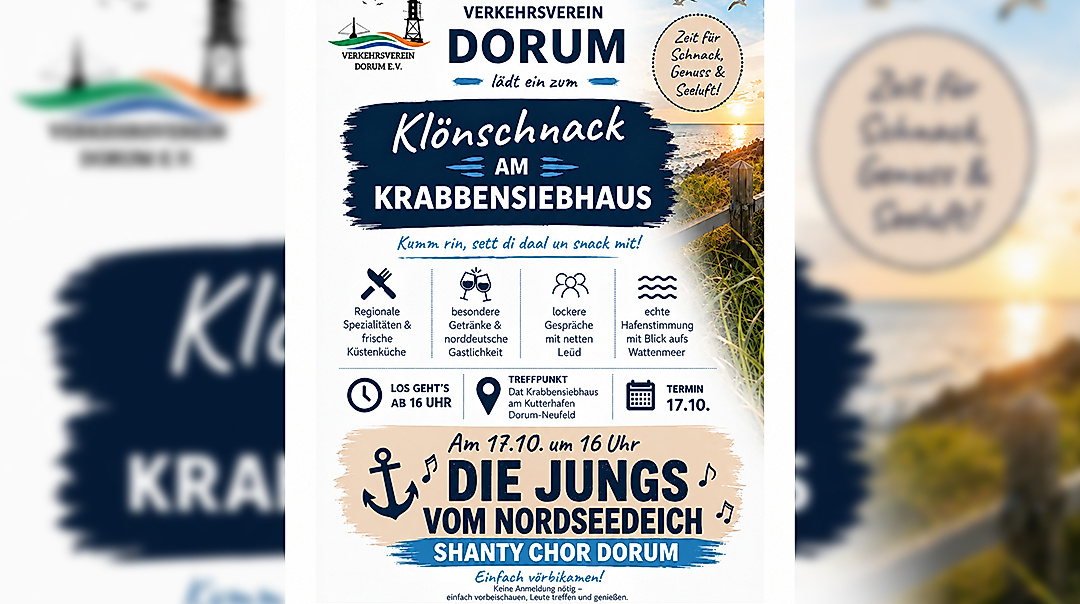 Klönschnack am Krabbensiebhaus