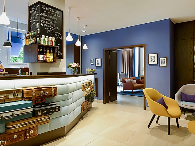 Hotel Stella Maris Hamburg: Rezeption