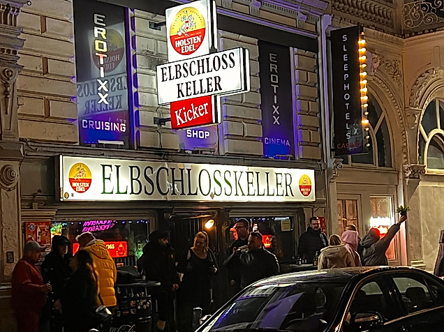 Außenansicht Elbschlosskeller