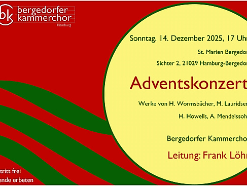Adventskonzert Bergedorfer Kammerchor