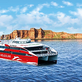 FRS Helgoline vor Helgoland