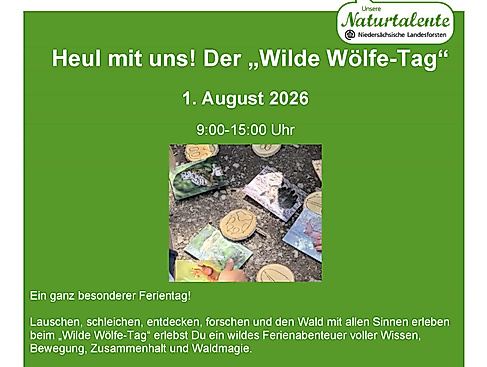 Heul mit uns! Der Wilde Wölfe-Tag