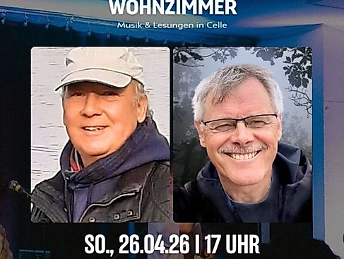 SchreibNetzwerkCelle präsentiert: Karl-Heinz Föste & Klaus Kronmüller – Ein Abend im Zeichen des Mittelalters - Wohnzimmerlesung in Halle 13