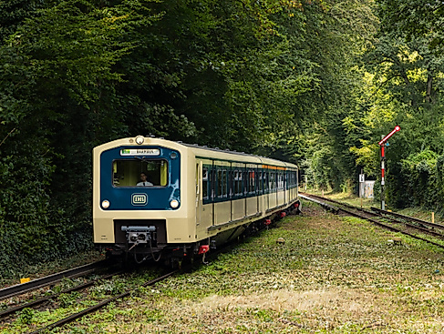 Der Museumszug 472 062 in Hochkamp