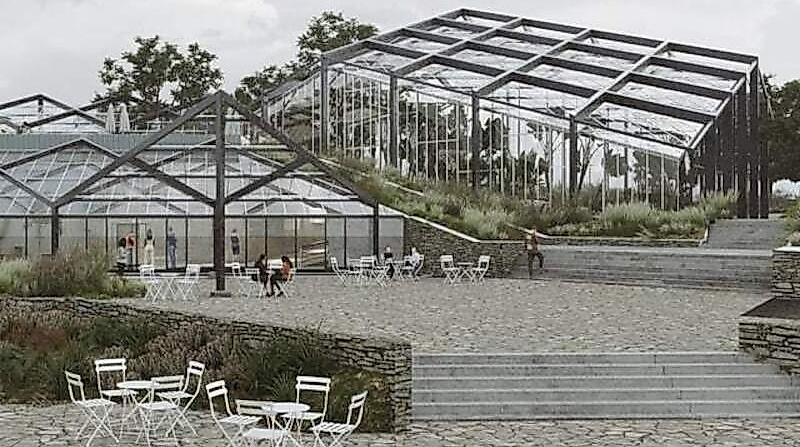 Baustellenführungen Schaugewächshäuser - Baustellenführung zur Sanierung der Schaugewächshäuser des Botanischen Gartens Hamburg