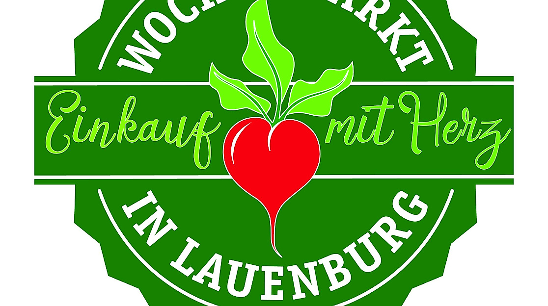 Der Wochenmarkt in Lauenburg/Elbe