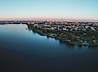 Außenalster Sonnenaufgang