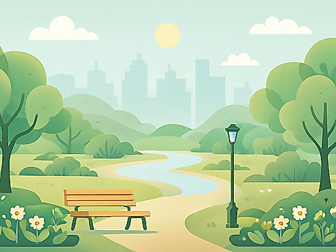 Stadtpark Symbolbild