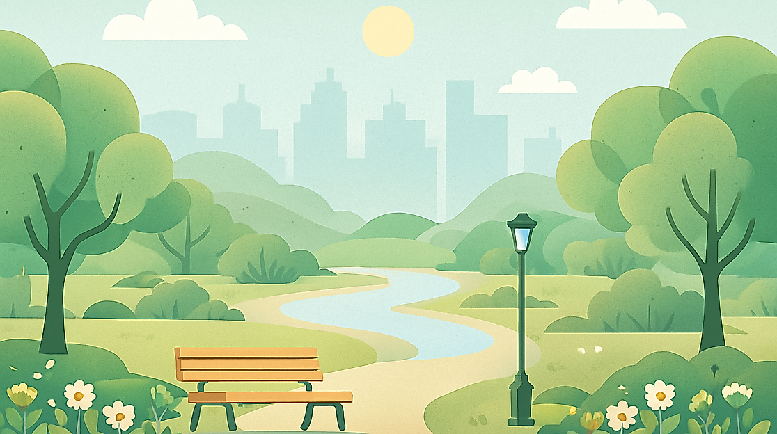 Stadtpark Symbolbild