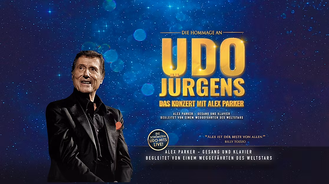 Die Hommage an Udo Jürgens - Das Konzert mit Alex Parker & special guest