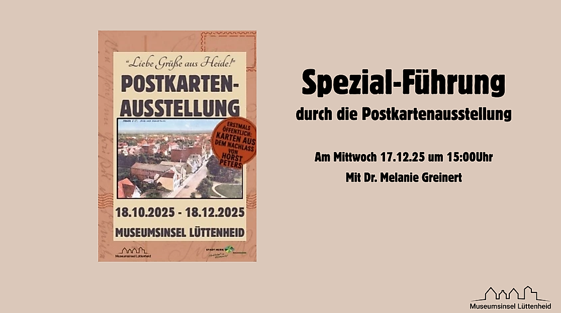 Spezial-Führung durch die Postkartenausstellung