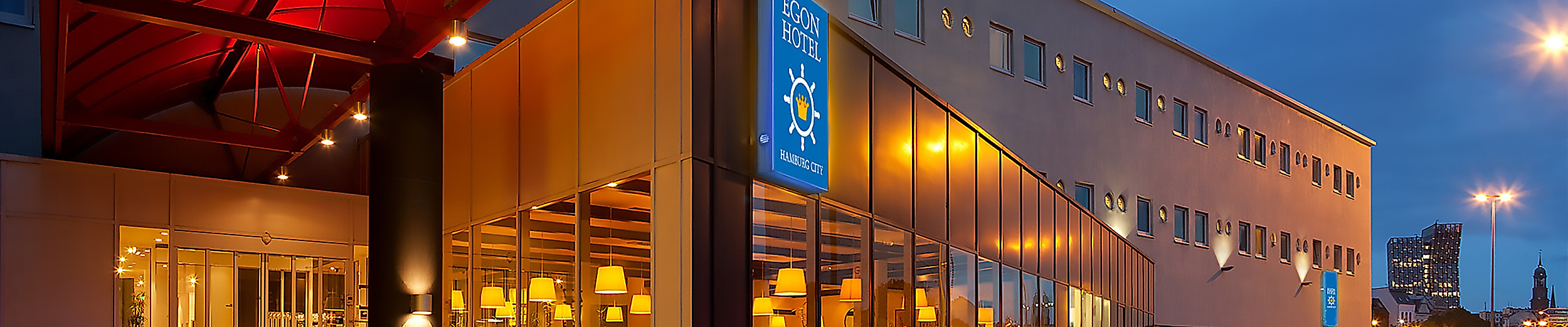 Hotel Egon Eingangsbereich