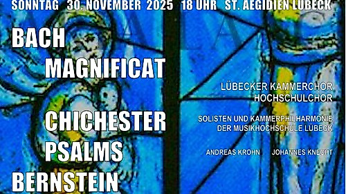 J. S. Bach: »Magnificat« & L. Bernstein: »Chichester Psalms«