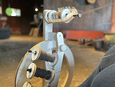 Spinnen im Rieck Haus