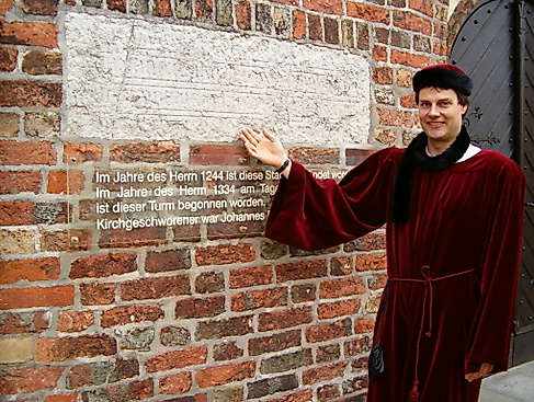 Bürgermeisterführung  Neustadt in Holstein ANNO 1420