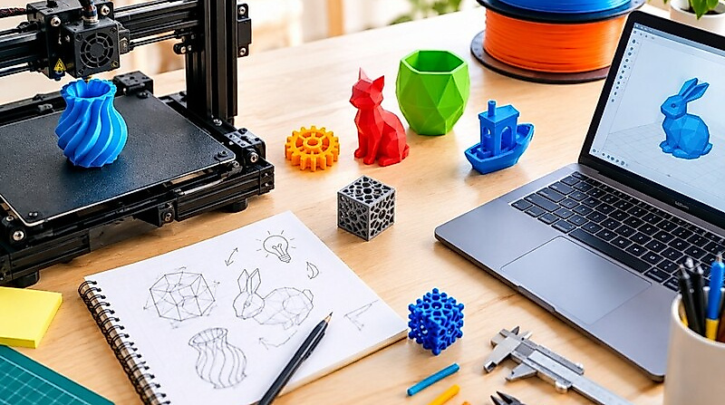 Codeweek Hamburg Kreative 3-D Druckwerkstatt