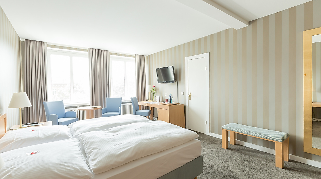 relexa hotel Bellevue Hamburg: Premium Doppelzimmer