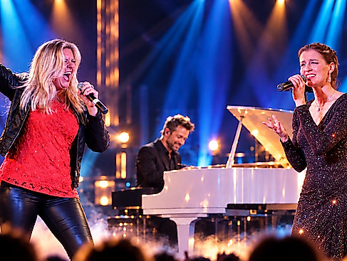 Aber bitte mit Schlager Dinnershow - Deutsche Schlagerhits, große Gefühle und kulinarischer Genuss.