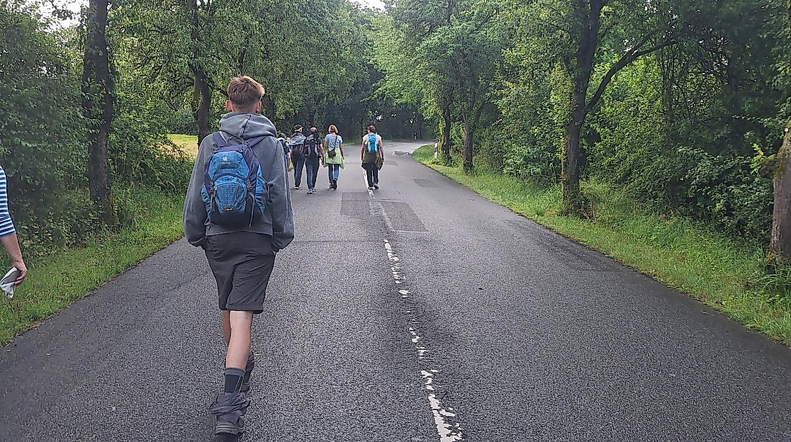 Pilgerwanderung "Grenzen damals und heute"