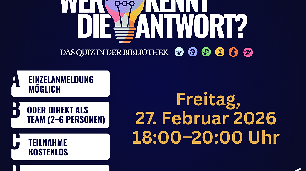 Termin und Uhrzeit der Veranstaltung