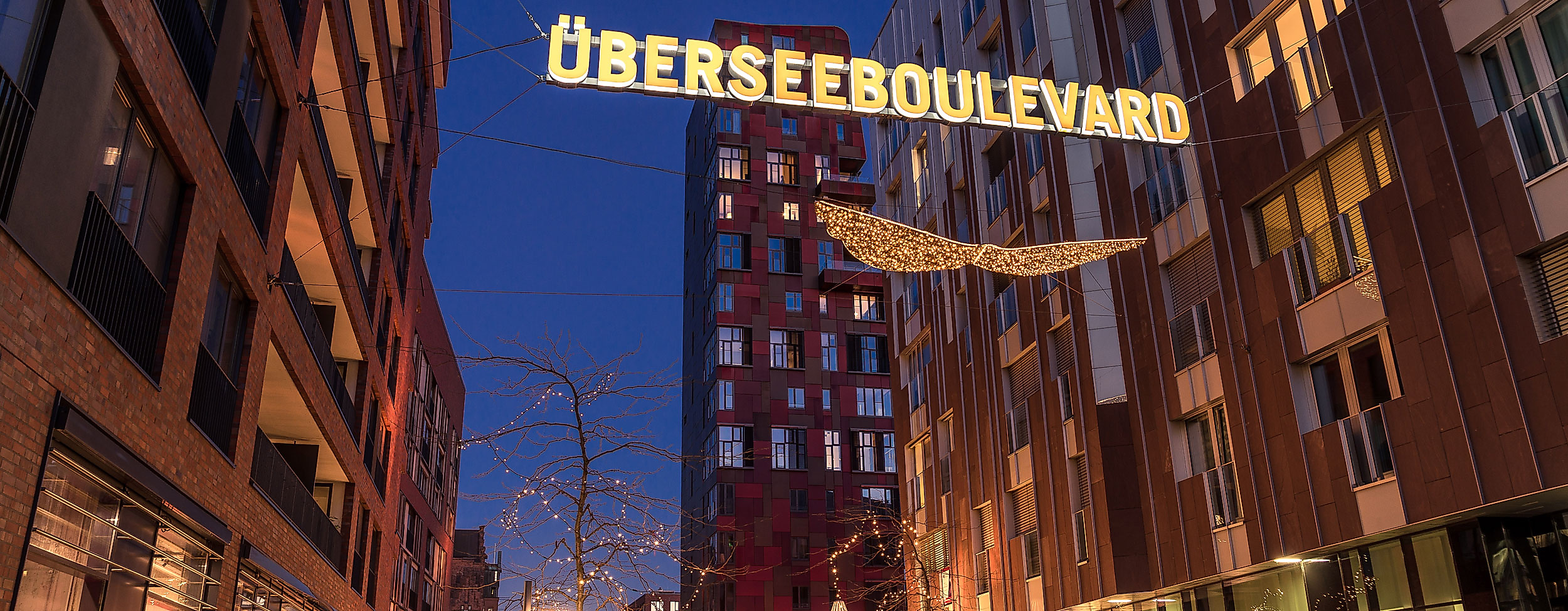 Christmas market at the HafenCity