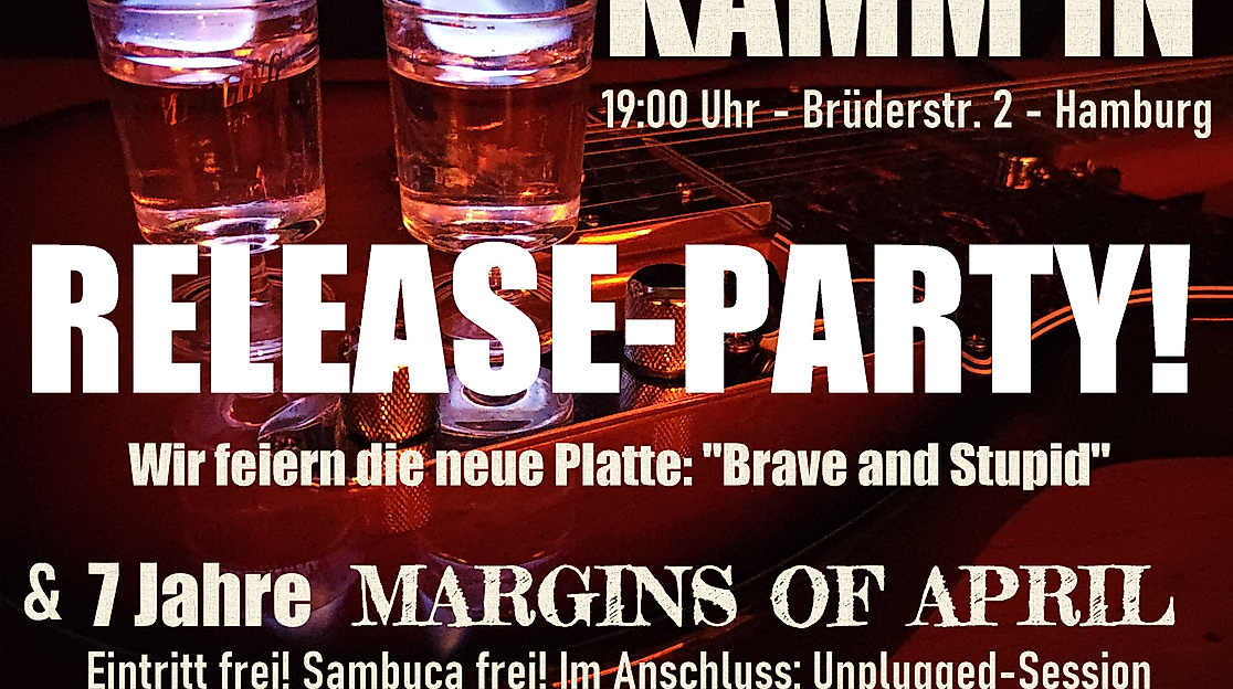 Margins of april Brave and Stupid Plakat (1)