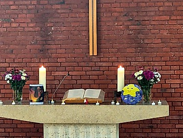 Gottesdienst vor dem Laternenumzug
