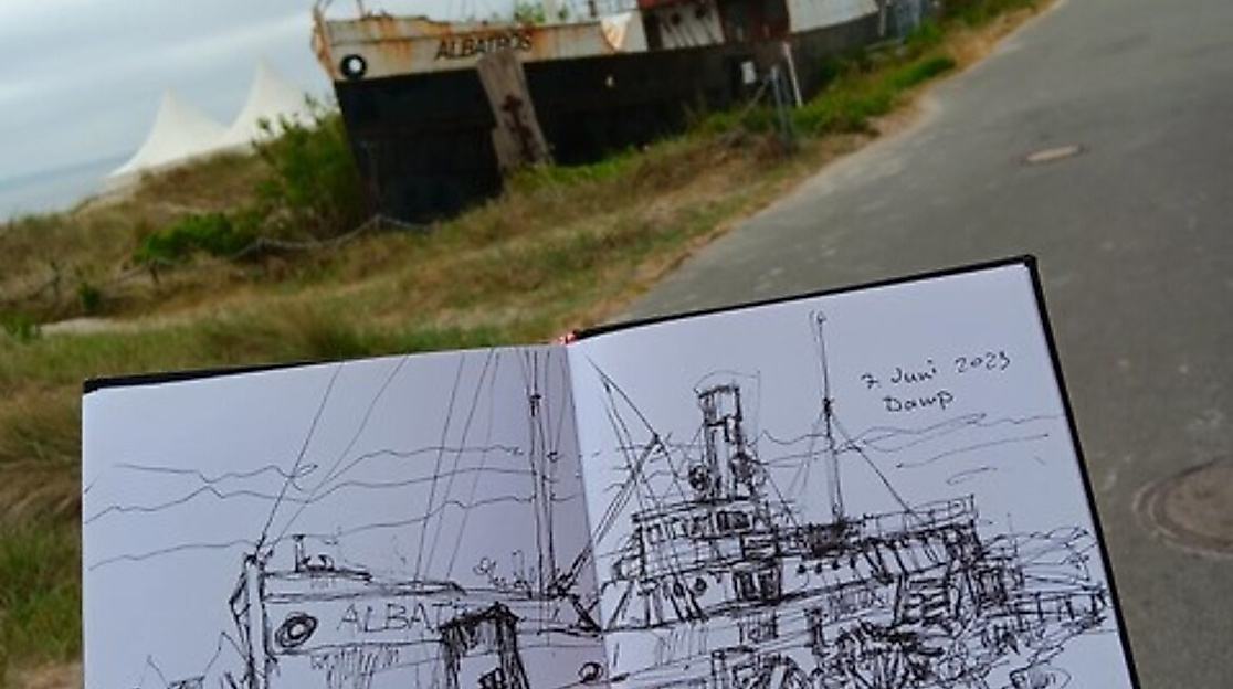 Urban Sketching "Faszination Hafen"