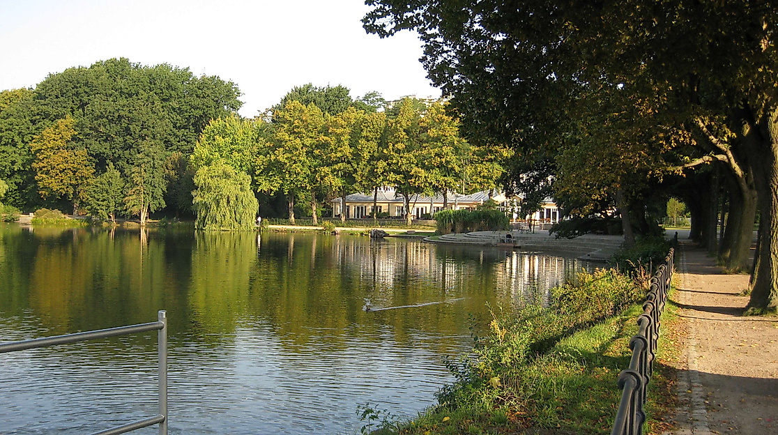 Stadtpark, Außenmühlendamm