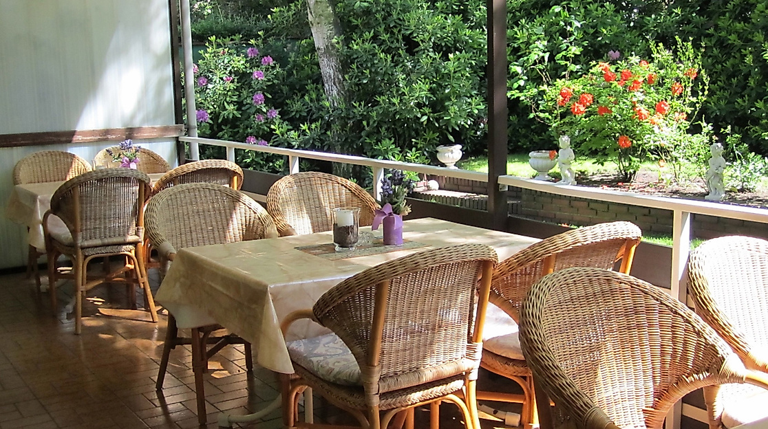 Hotel Stephan Hamburg: Frühstücksterrasse