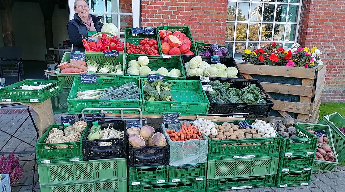 Kohlmarkt Wesselburen zu den 39. Dithmarscher Kohltagen