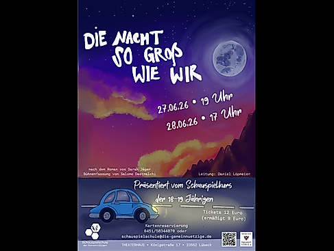 Theaterstück "Die Nacht so groß wie wir"
