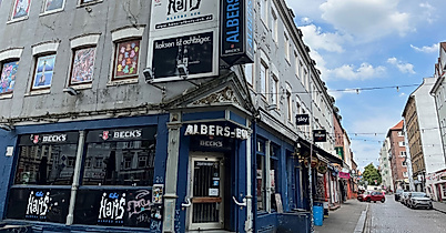 Außenansicht Hans-Albers-Eck