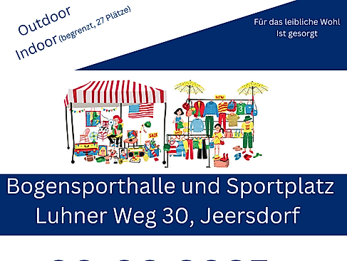 Flyer Sommer flohmarkt_am 09.08.2025