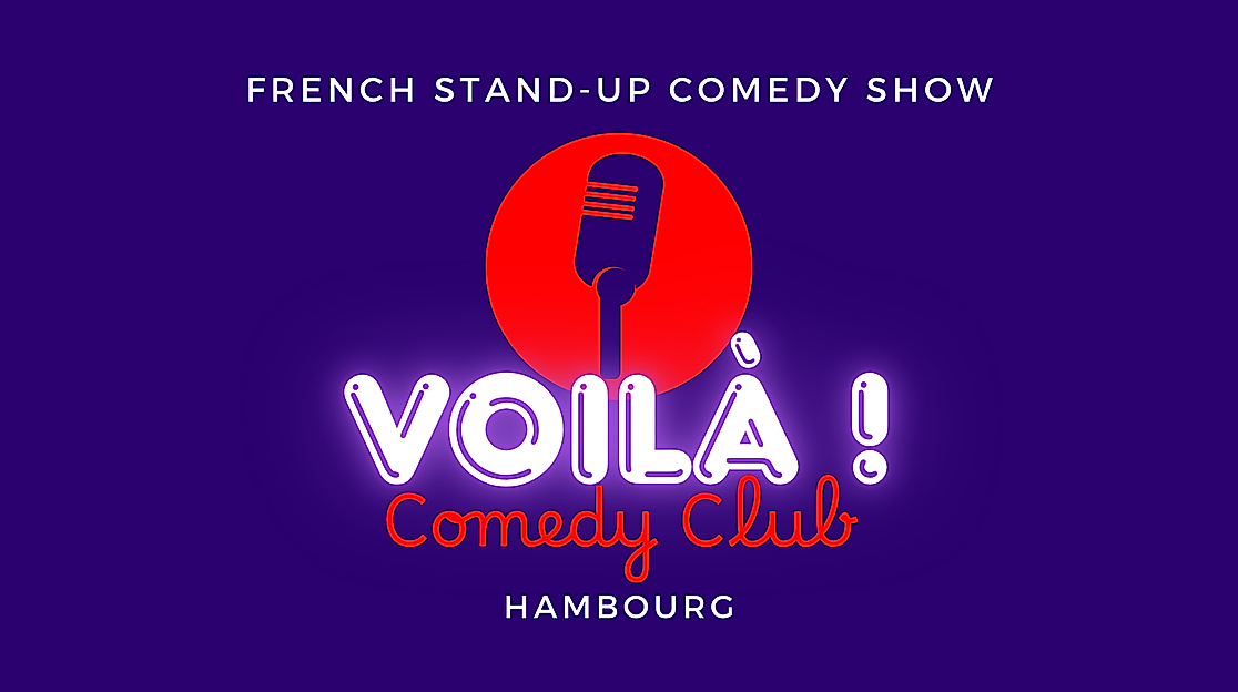 Voilà! Comedy Club Logo