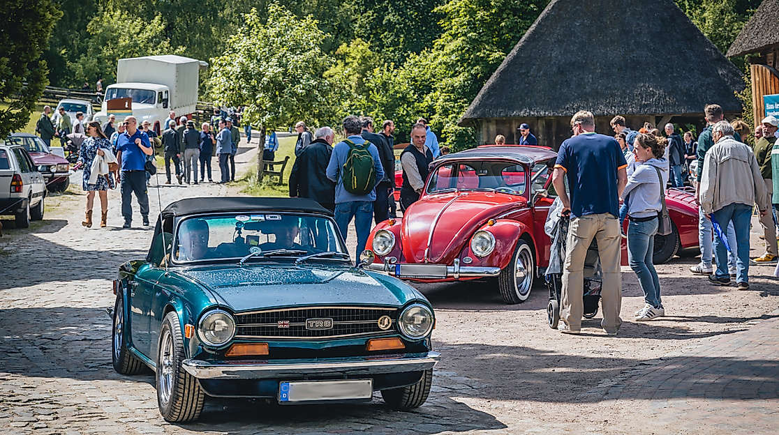 Blitzendes Blech beim Oldtimertreffen am Kiekeberg