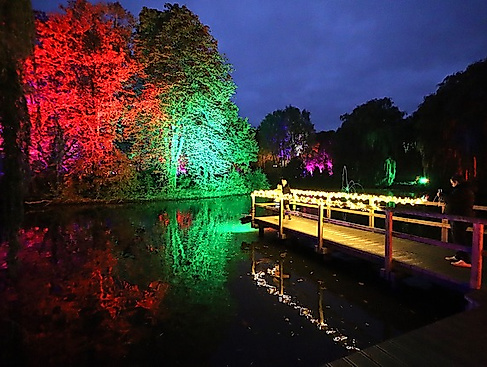 Lichtermeer im Kurpark - Mayck