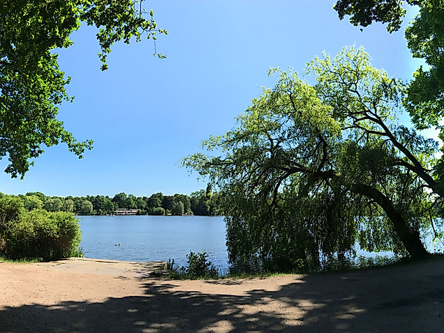 Harburger Stadtpark am Außenmühlenteich