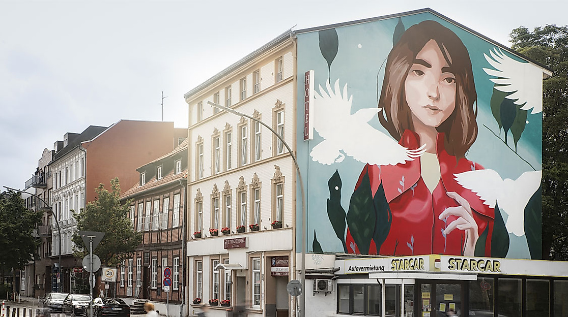 Streetart Walls can Dance in Hamburg-Harburg
