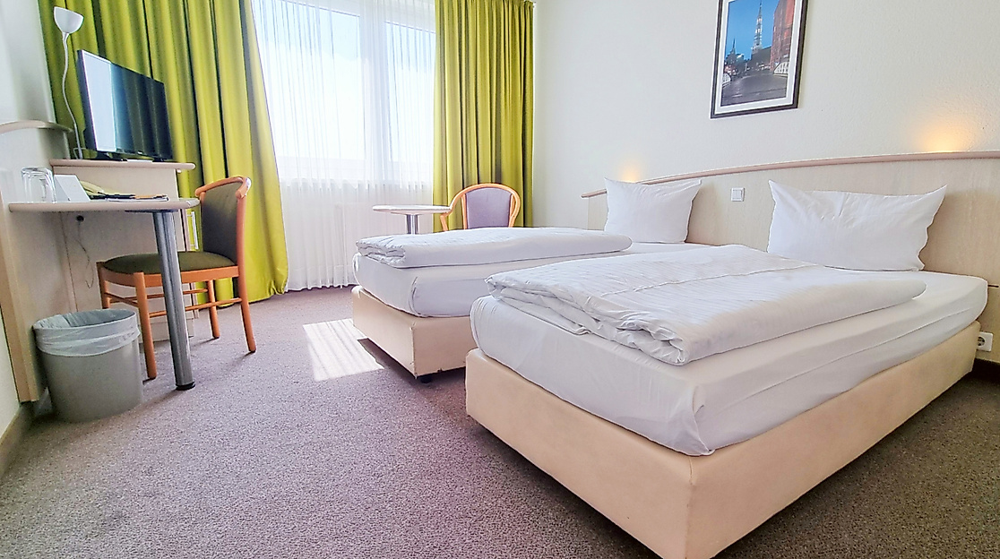 Hotel Panorama Inn und Boardinghaus Hamburg: Zimmerbeispiel