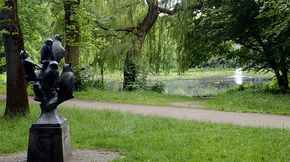 Blick in den Hammer Park