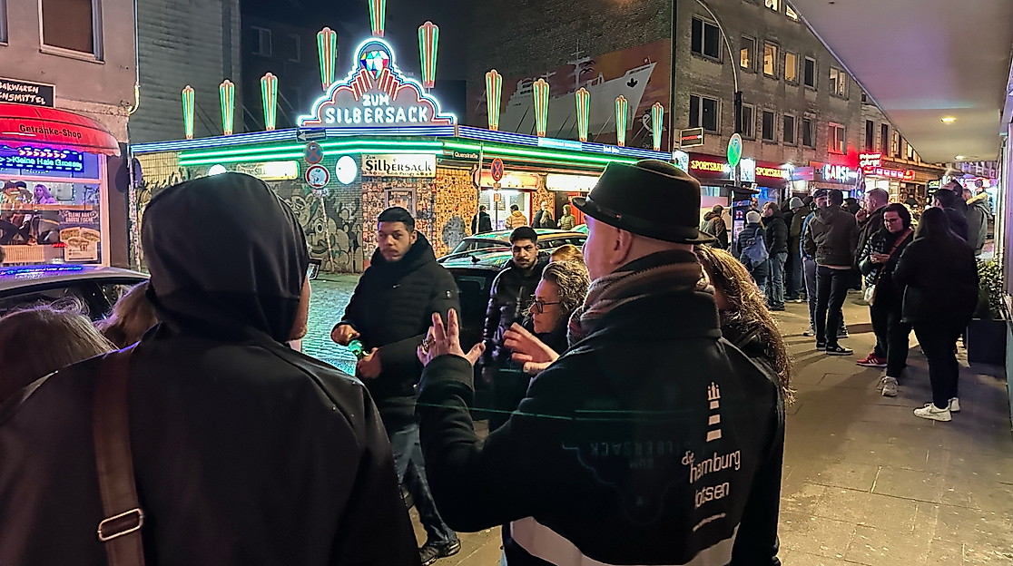 Lotsen-Tour vorm Silbersack.