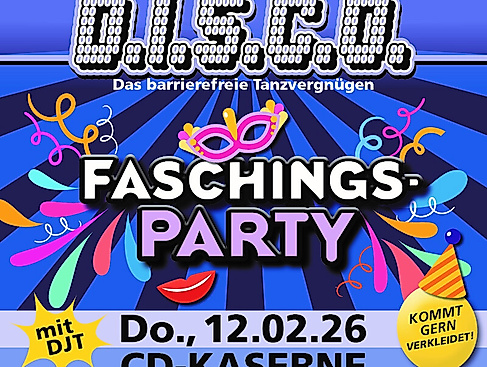 D.I.S.C.O. - Das barrierefreie Tanzvergnügen - Fasching