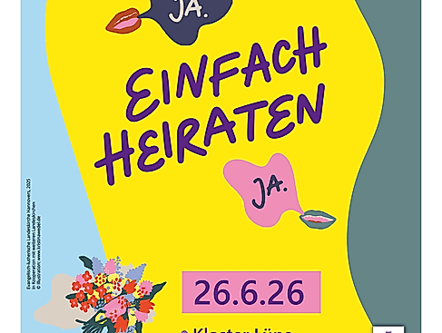 "einfach heiraten" in Lüneburg - Liebe feiern. Segen empfangen. Einfach Ja sagen.